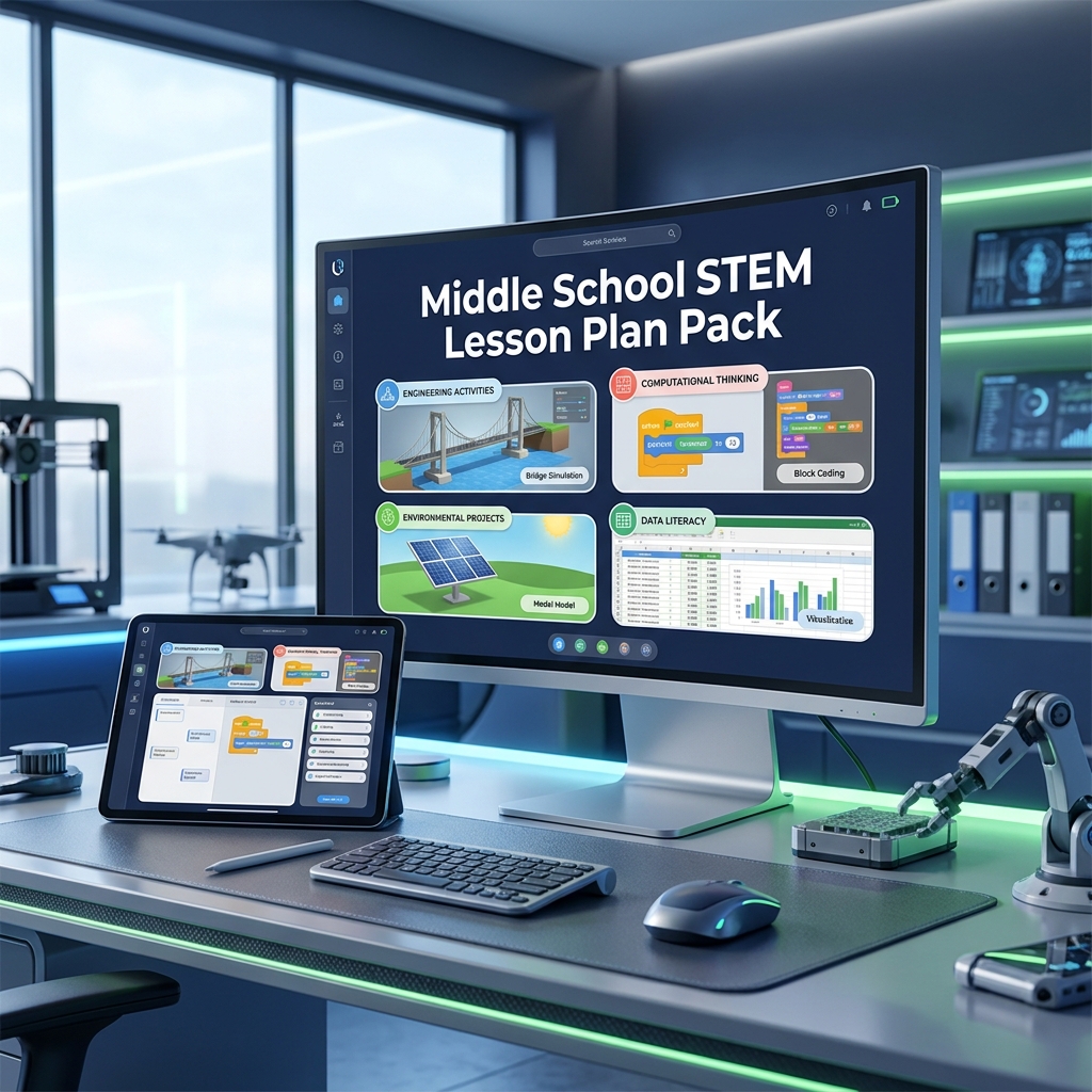 Middle School STEM Lesson Plan Pack - Image 2